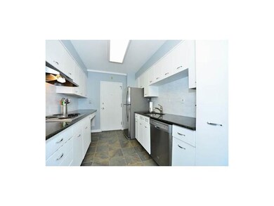 Kitchen. This updated galley kitchen features new 
