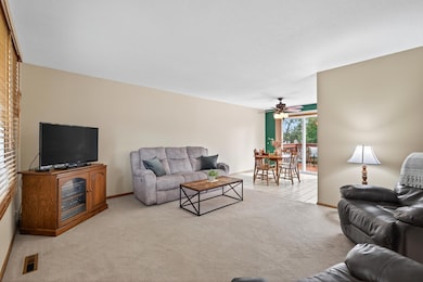 The main level has a great flow