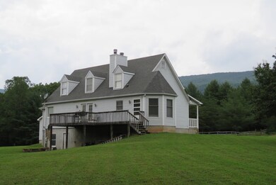 Large deck across back!
