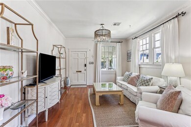 Living room looking toward front door