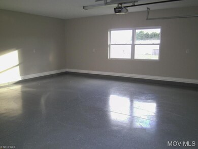 Inside of the garage