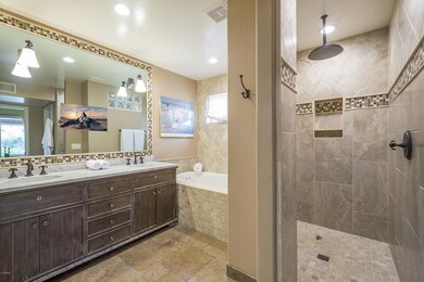 Master Bath with TV Mirror