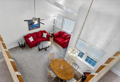 Living Room View from Loft