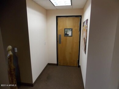 Door to suite 102