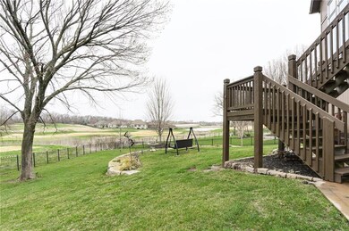 Tranquil views of widest part of the golf course