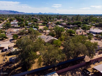 Aerial facing Southeast