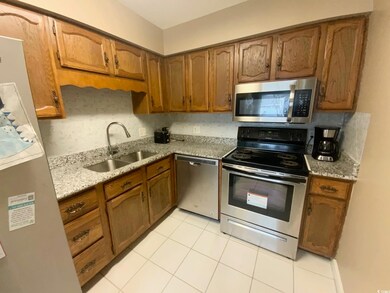 Kitchen featuring sink, stainless steel appliances