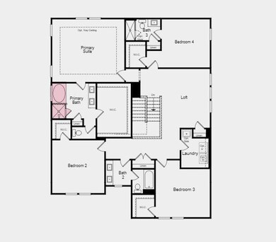 Second Floor Plan - Structural options added inclu