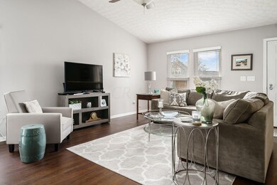 Great Room with vaulted ceiling