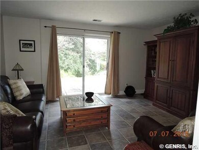 Family Room Other view of Family room with Sliders
