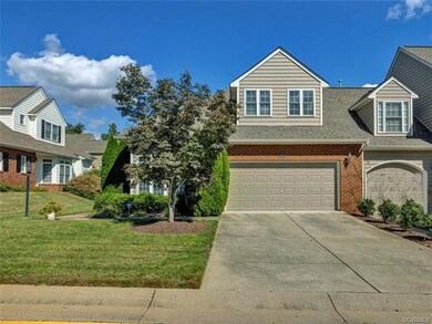 Features 2 car attached garage!