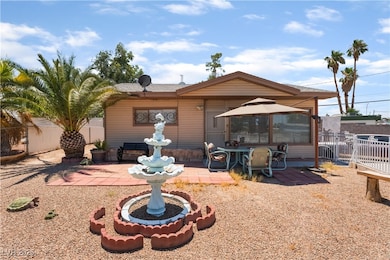 Back of property featuring a patio