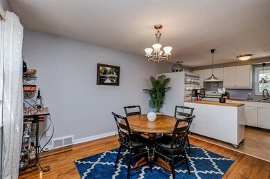 The kitchen and dining room are open for added spa