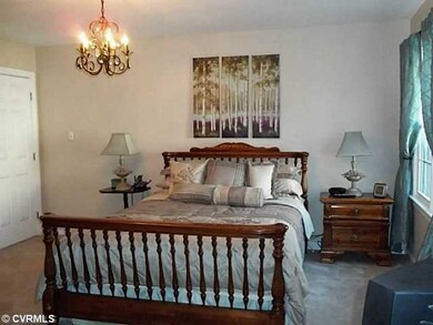 Master Bedroom - Large master has his and hers clo