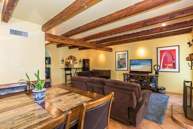 Dining room & living room