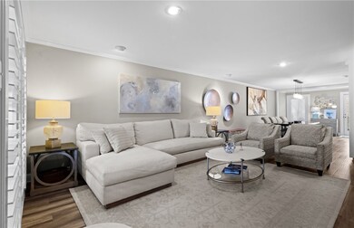 Open family room