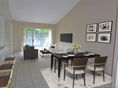 Virtual Staged Breakfast Bar, Dining Room and Livi