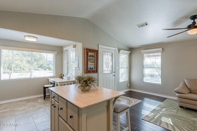 Kitchen eat in area