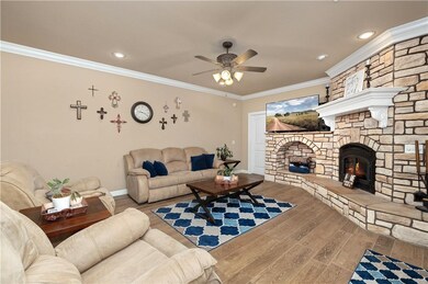 Wood burning fire place inspected in Winter 2020
