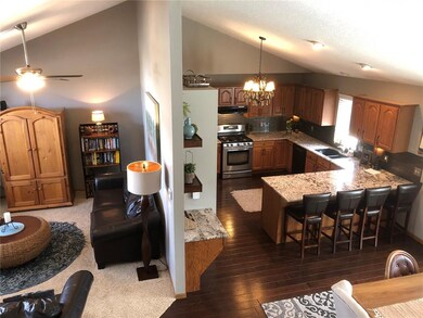 View of open floor plan