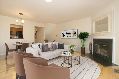 Living Room/Dining Room Combo VIRTUALLY STAGED