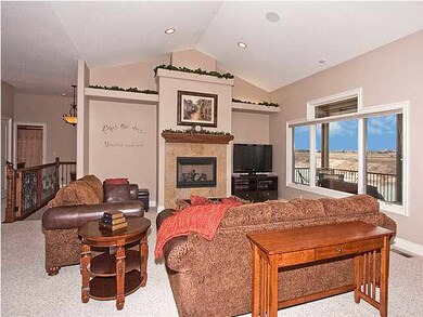 Open floor plan w/ lake views galore!
