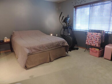 Large master, private bath, closet