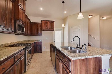 Custom Red Mahogany cypress cabinetry!