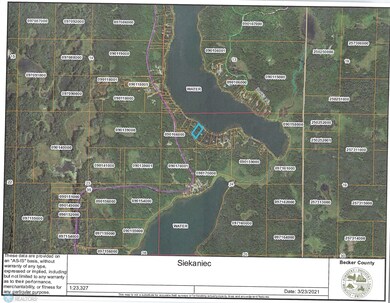 Becker County Aerial Map