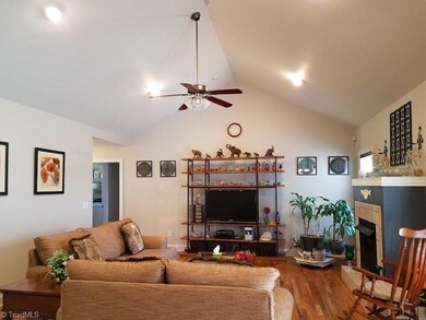 Vaulted ceiling