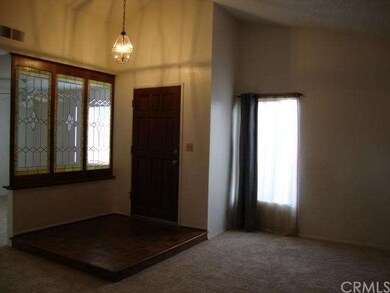 Living room looking towards entry.
