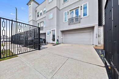 Private, gated driveway. 2 cars can fit inside the