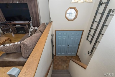 Foyer featuring stairway