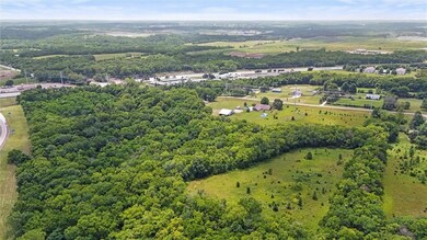 This view is looking southeast.  This shows Lexington Ave and the construction of the new sewer.