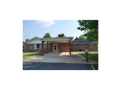 Exterior Back. carport area on (North) back side o