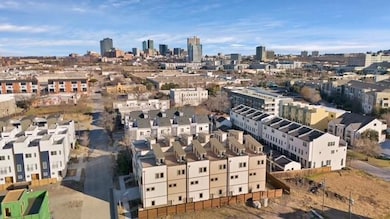 Drone / aerial view Downtown view of city