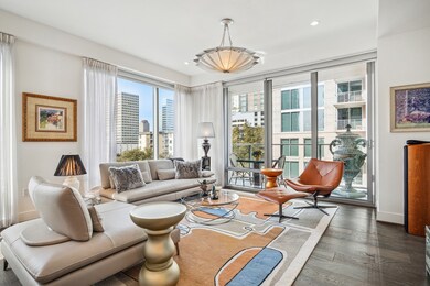 Living room located on this corner end unit offers