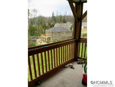 Private screened deck