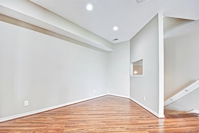 Angle view of the dining area.