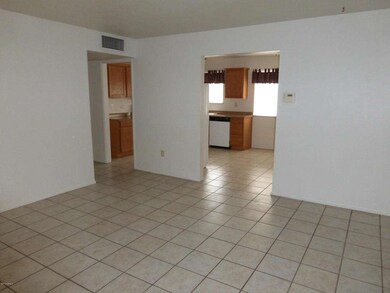 Living Room into Kitchen