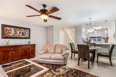 Spacious living/dining room