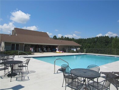 Private Community pool and clubhouse.