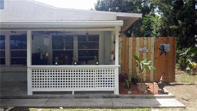 Covered Seating Back Yard