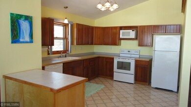 Open spacious kitchen with lots of counter space a