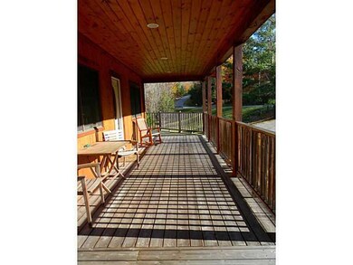 Exterior Front. Porch wraps around...
