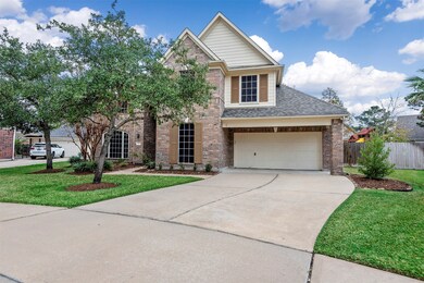 Inviting curb appeal on a huge cul-de-sac lot.