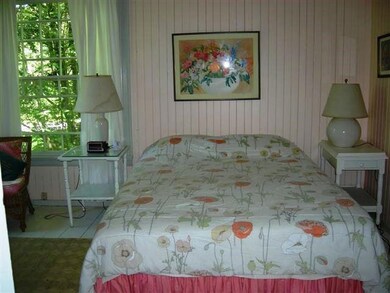 Charming first-floor master bedroom