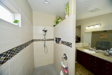 Custom Master walk in shower