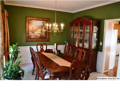 Beautiful formal dining room with custom chair rai