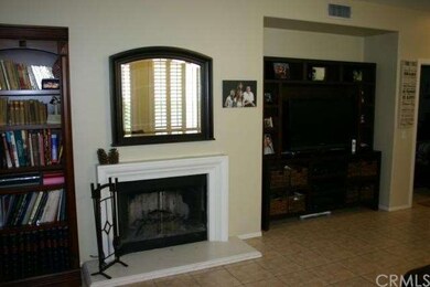 Fireplace and media nook